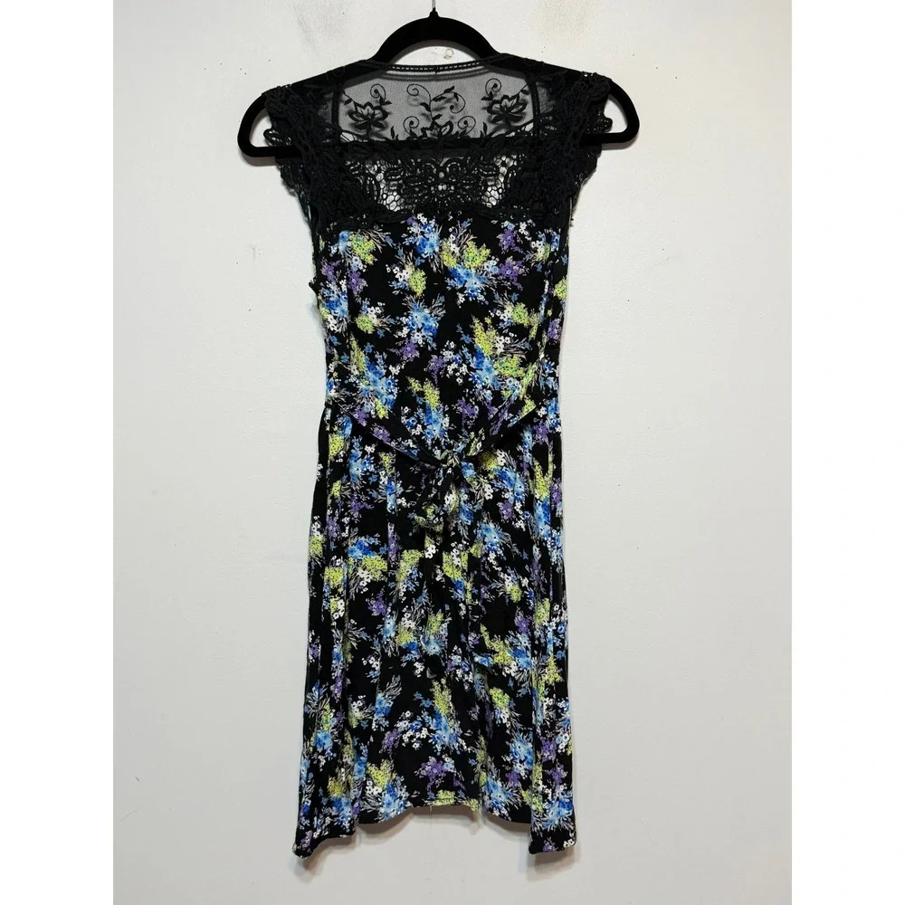 Vtg Y2K Speechless Dark Coquette Dress‎ Women Size S Whimsigoth Fairy Grunge